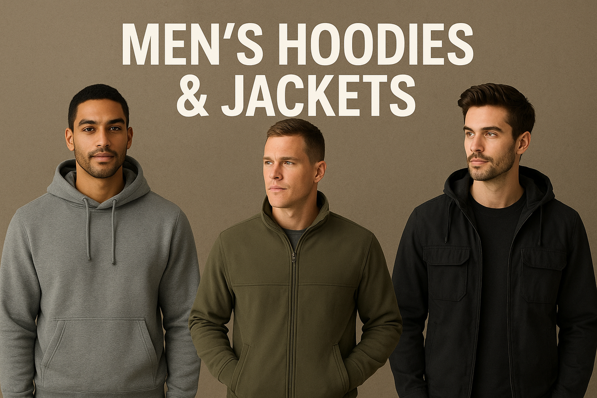 Men’s Clothing | Hoodies, Jackets, Shirts, T-Shirts & Casual Wear