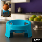 Multipurpose Unbreakable Plastic Matka Stand / Pot Stand