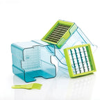 2-in-1 Potato Chipper & Slicer – French Fries Maker with Two-Blade Cutter (1 Pc)