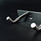 Stainless Steel Wall Mounted Coat 4 Hook Rack (20x3 / 1 Pc)