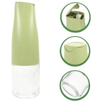Oil Dispenser, 500ml Cooking Oil Dispensing Cruets, Oil Bottle with Automatic Open Lid, Cooking Oil Bottle for Kitchen Grilling Frying (500 ML)