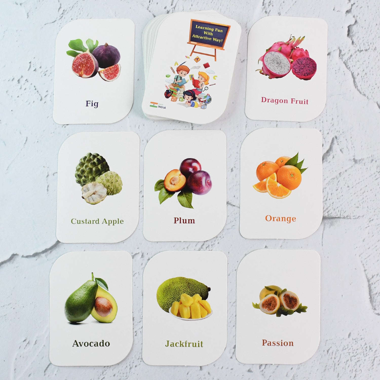 KidKraft Early Learner Educational Flashcards – 32 Birds