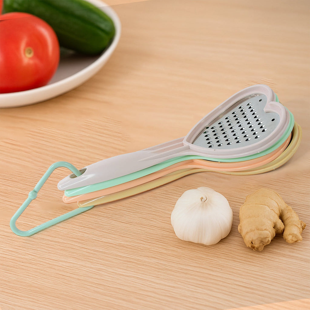 Heart Grater Set and Heart Grater Slicer Used Widely for Grating and Slicing of Fruits, Vegetables, Cheese Etc. Including All Kitchen Purposes.