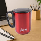 Supermom Stainless Steel Metallic Coffee Mug Approx 300ml, Tumbler (1 Pc)