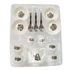 Tickles Tea toy Set | Coffee Kitchen Plastic Set Toy for Kids, Boys & Girls (14 Pcs / Mix Size & Design)