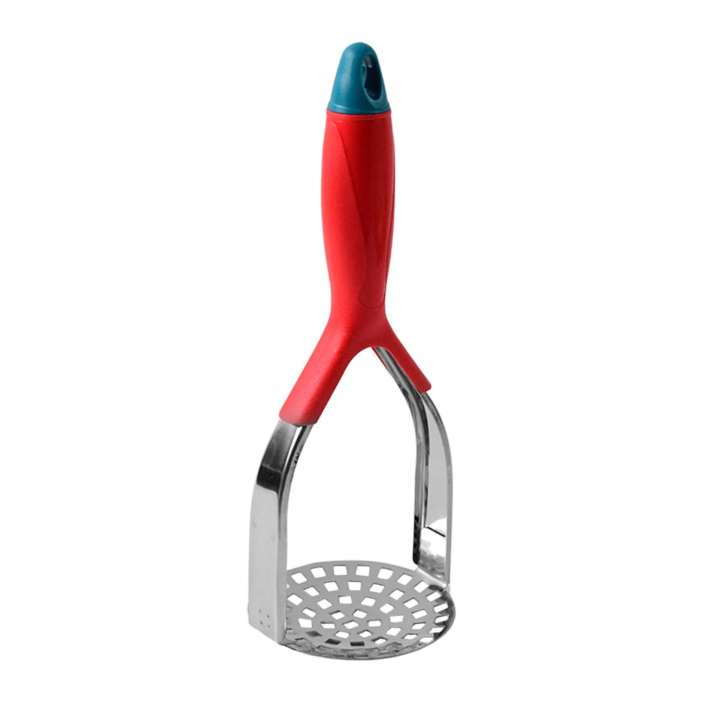 Supermom Kitchen Food Masher | Heavy Duty Masher for Fruits, Veggies & Potatoes | Soft Grip Handle (1 Pc)