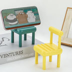 Mini Chair Mobile Phone Holder – Portable & Stylish Stand for All Smartphones, Ideal for Desk & Office Use (1 Pc)