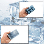 6-Grid Silicone Ice Tray – Ideal for Household Ice Making