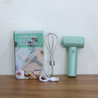 Cordless Electric Whisk & Egg Beater - (1 Pc)