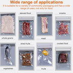 Vacuum Sealer Machine with 10 Bags, Automatic Hands-Free, Smart Food Preservation (1 Set)