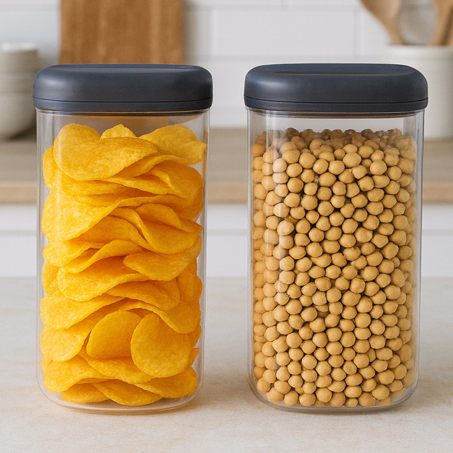 Supermom Airtight Kitchen Storage Containers – (2 Pc Set / 1500 ml)