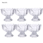 Elegant serving bowls for desserts, salads, and ice cream, comes in a set of 6.