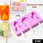 Silicone Popsicle Molds for Summer with Sticks & Lids