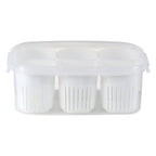 Fridge Storage Boxes Freezer Storage Containers, Container for Kitchen Storage Set, Storage in Kitchen, Vegetable Storage, Draining Crisper Refrigerator Food Box (1 Pc)