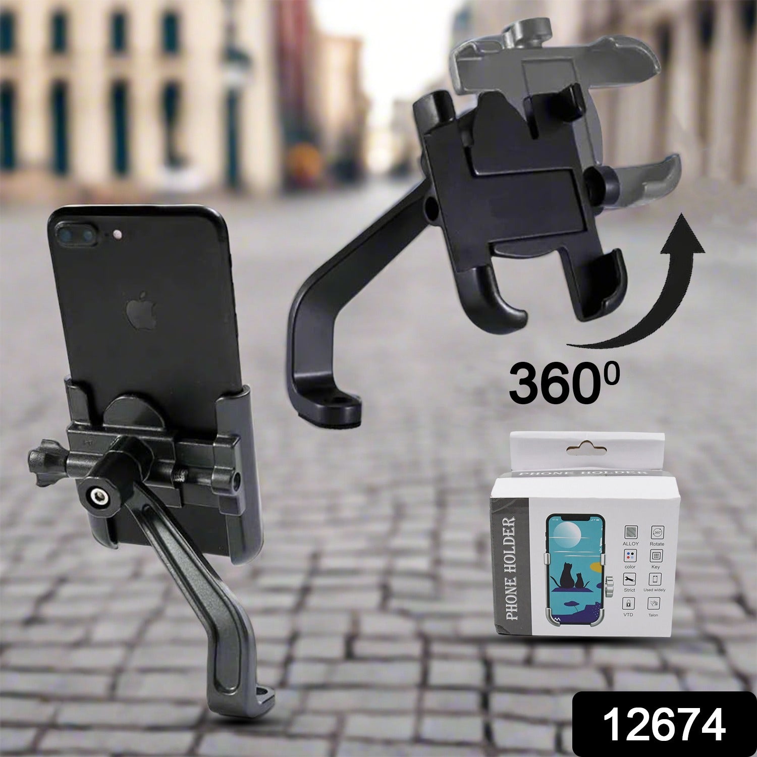 360° Mobile Holder for Bike