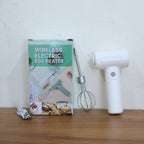 Cordless Electric Whisk & Egg Beater - (1 Pc)