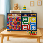 Solid Wood Game Board Set