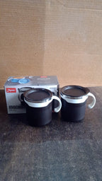 2 Pcs Premium Mocha Mug Set 250 ml