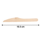 165mm Wooden Knife – 30 Pcs Pack