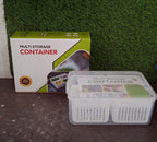 Fridge Storage Box – Freezer & Kitchen Organizer for Vegetables & Food (1 Pc)