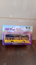 Die-cast Alloy London Long Bus Double Decker Sightseeing Bus