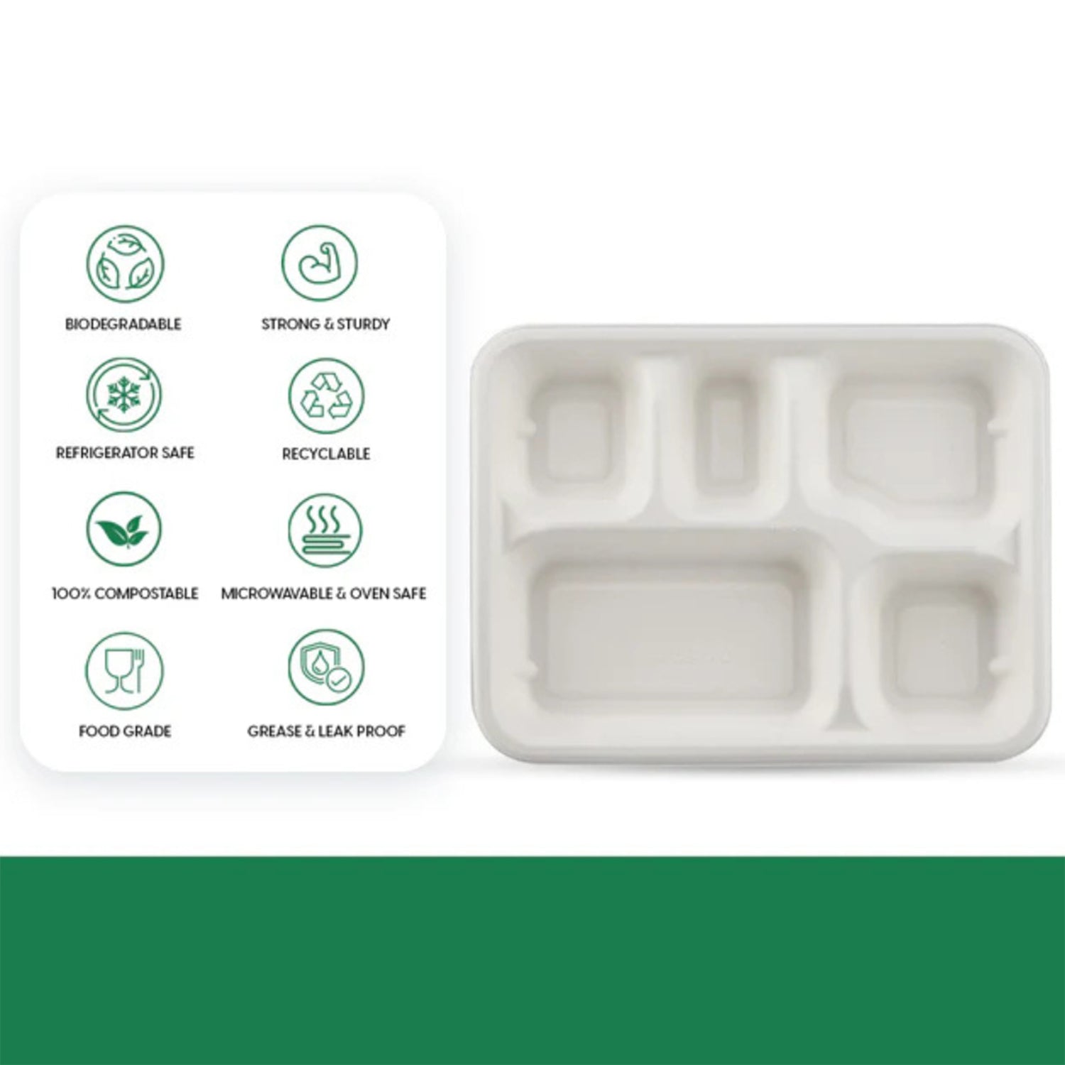 Section Lunch Tray