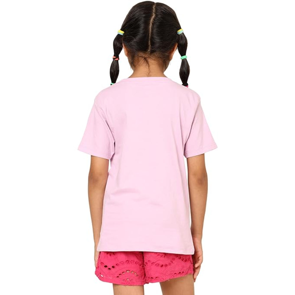 Unisex Kids Lilac T-Shirt for Girls