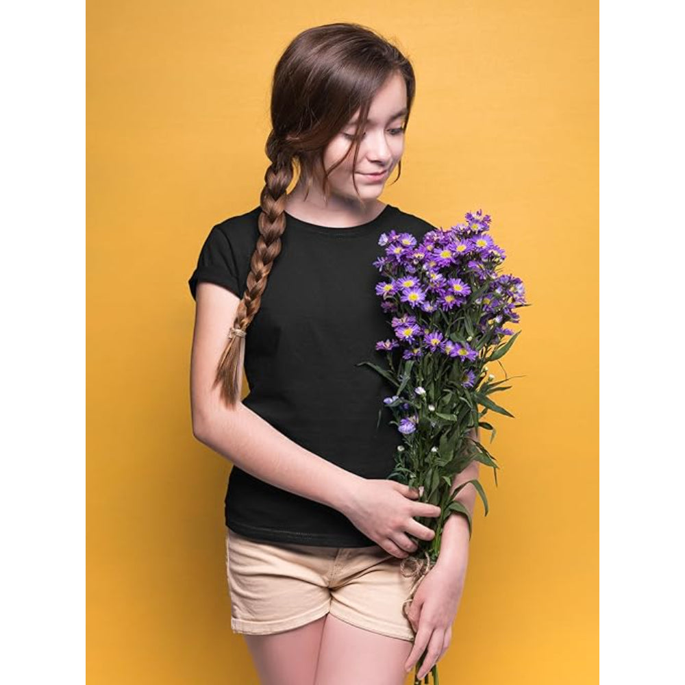 Girls Super Combed Cotton T Shirt