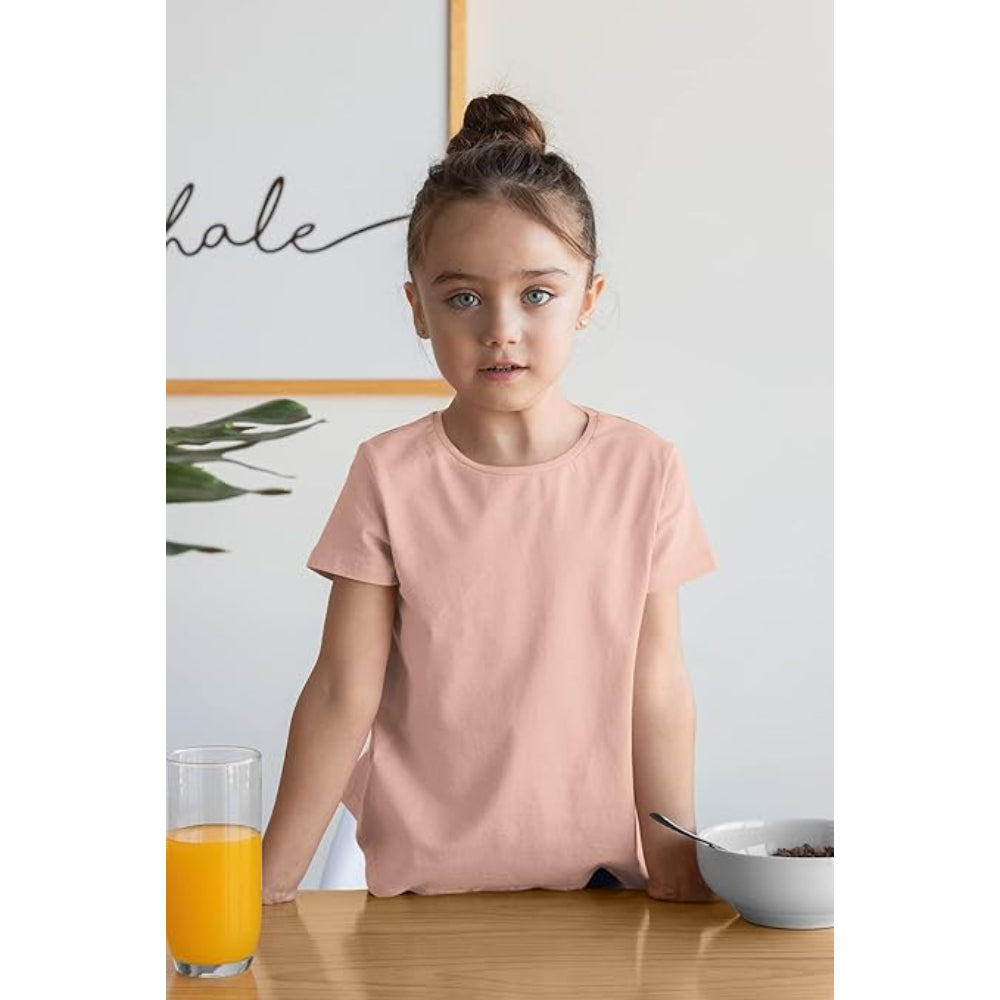 Girls Super Combed Cotton T Shirt