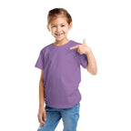 Girls Short Sleeve Lilac T-Shirt