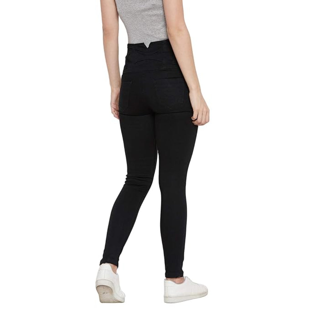 Black Women's Slim Fit Jeans