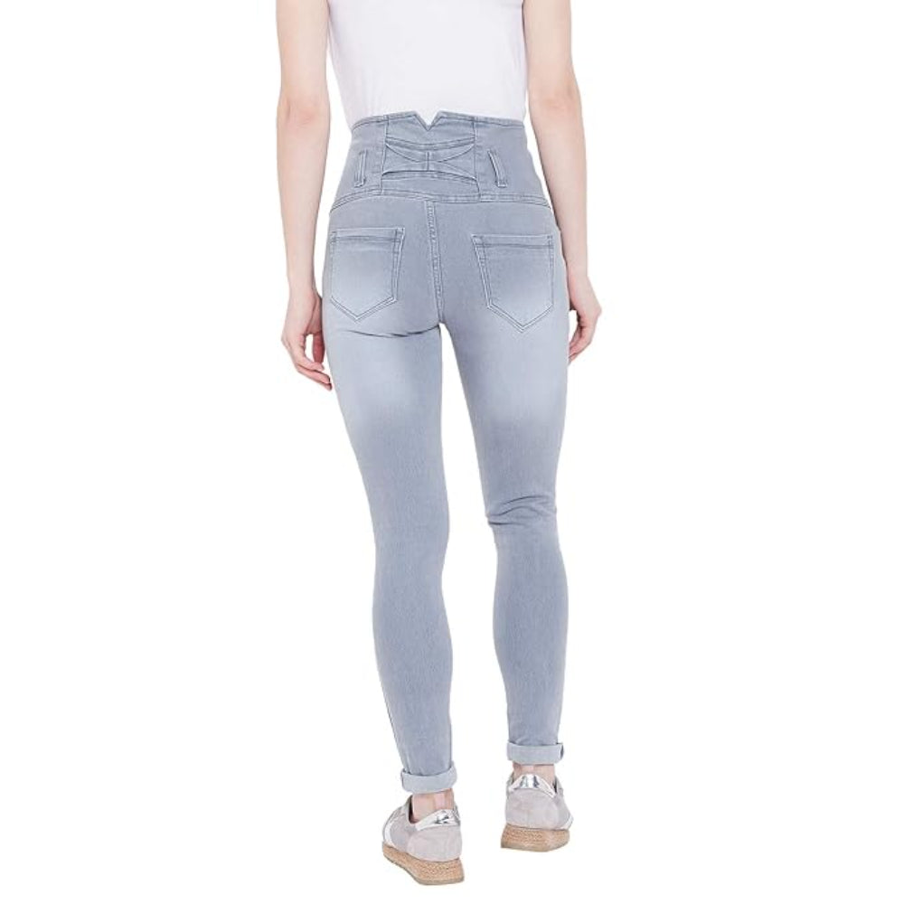 Grey Women's Slim Fit Jeans