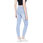 Sky Blue Women's Slim Fit Jeans