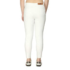 Clothing Women's Regular Fit White Jeans