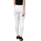 Classic White Womens Slim Fit Denim Stretchable Jeggings