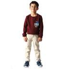 Boys Denim Beige Jeans