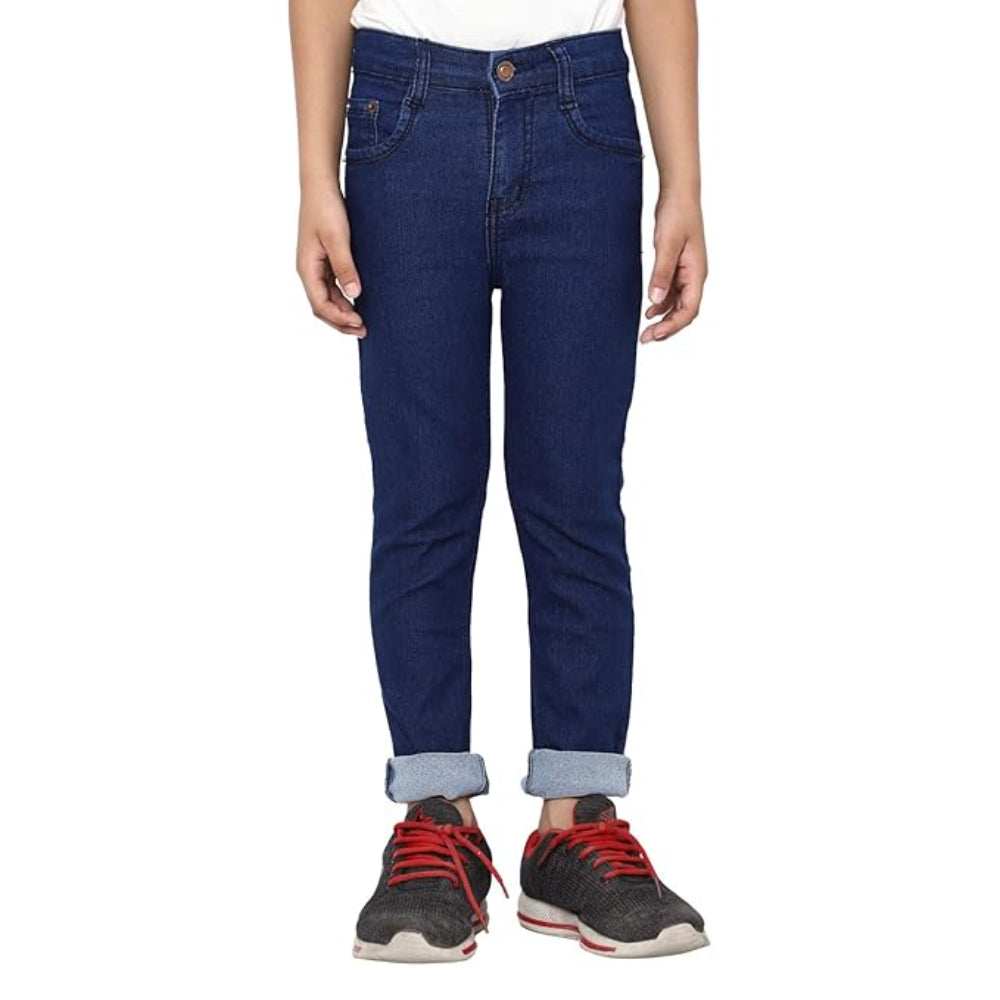 Boys Denim Dark Blue Jeans
