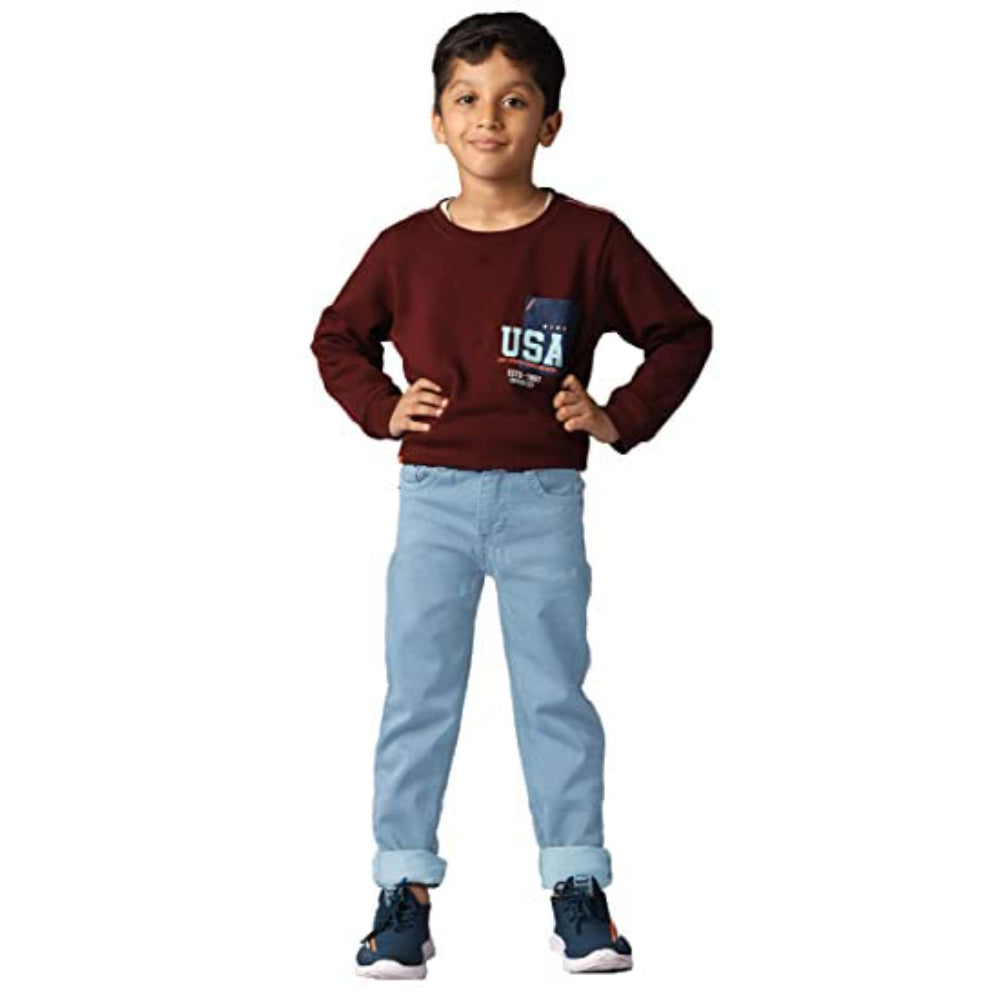 Boys Denim Light Blue Jeans