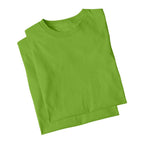 Kids Unisex Round Neck Cotton Green T-Shirt