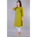 Multi Cotton Slub Kurti For Women Combo Pack