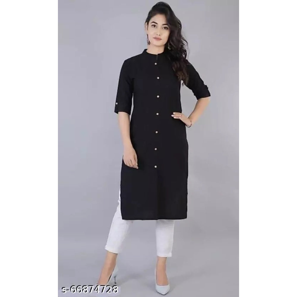 Combo Pack 2 Cotton Slub Kurti For Women