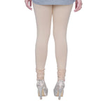 Skin Plus Size Ultra Soft Churidar Cotton Lycra Leggings