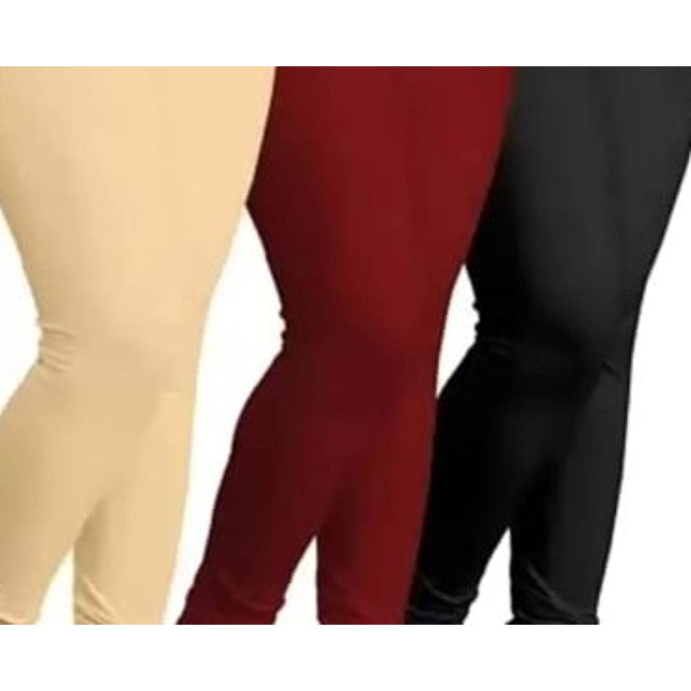 Combo 3 Multi Women Leggings
