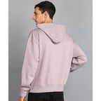 Men's Cotton Oversize Light Purple Hoodie