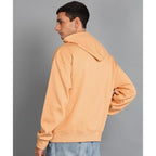 Men's Cotton Oversize Orange Hoodie