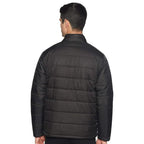 Men's Polyester Standard Black Jacket
