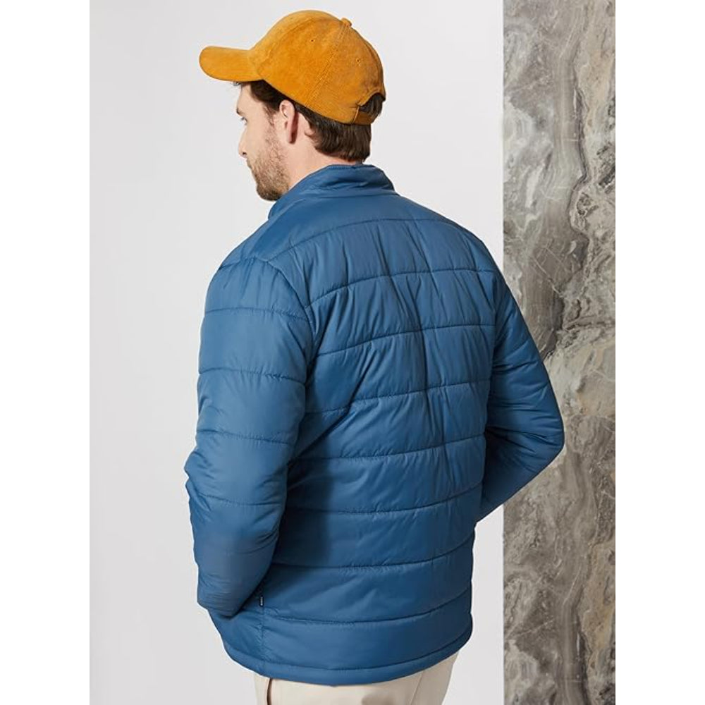 Men's Polyester Standard Teal Jacket