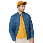 Men's Polyester Standard Teal Jacket