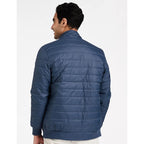 Men's Polyester Standard Airforce Blue Jacket