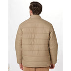 Men's Polyester Standard Beige Jacket